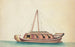 River freight junk painting - Anonymous — artwork view