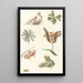 Reproduction of the painting God of the River, a Dragon, and Four Flowers - Anonymous