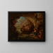 Sainte Marie Madeleine pénitente - Anonymous — framed artwork on a wall