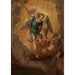 Reproduction of the painting Saint Michael Archangel attacking the dragon - Anonymous