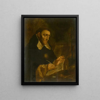 Saint Thomas Aquinas - Anonymous — framed artwork on a wall
