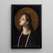 Saint - Anonymous — framed artwork on a wall