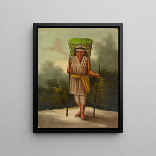 Man of Sanbiza - Anonymous — framed artwork on a wall