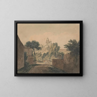 Saint Justina in Padua - Anonymous — framed artwork on a wall