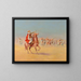 Orientalist Battle Scene - Anonymous — framed artwork on a wall