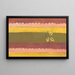 Silhouette d'ombre - Anonyme — framed artwork on a wall