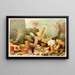 Anémones de mer - Anonyme — framed artwork on a wall