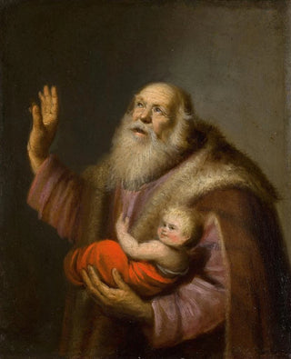 Siméon and the Child Jesus - Anonymous — artwork view