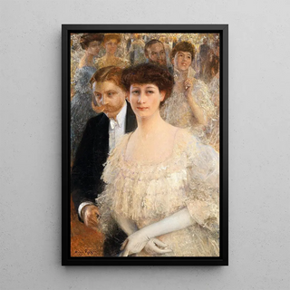 Reproduction of the painting Evening - Anonymous