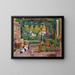 Garden of the South Painting - Anonymous — framed artwork on a wall