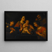 Spiritual Engagements of Saint Catherine of Alexandria with the Infant Jesus - Anonymous — framed artwork on a wall