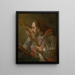 Saint Jean Népomucène, silent witness - Anonymous — framed artwork on a wall