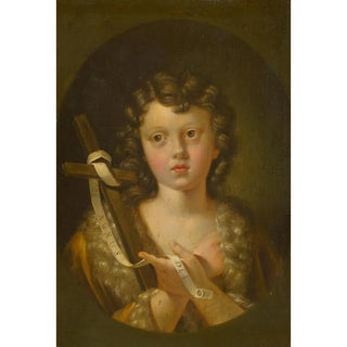 Reproduction of the painting Saint John the Baptist child - Anonymous