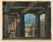 Conception de scène: loggia et cour intérieure classiques - Anonyme — artwork view