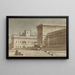 Scene decor painting - Anonymous — framed artwork on a wall