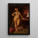 Nude Standing Painting - Anonymous — framed artwork on a wall