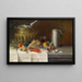 Nature morte avec chope de bière - Anonyme — framed artwork on a wall