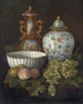 Still life with fruits and ornaments - Anonymous — artwork view