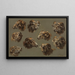 Studies of Ram Heads - Anonymous — framed artwork on a wall