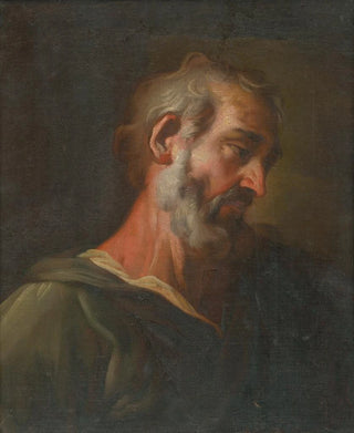 Head study, bust of an apostle - Anonymous — artwork view