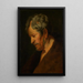 Reproduction of the painting Study of a Man's Head - Anonymous