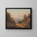 Sunday afternoon on the West Point road - Anonymous — framed artwork on a wall