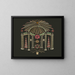 Temple of the Sun - Anonymous — framed artwork on a wall