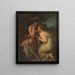 Tender Encounter - Anonymous — framed artwork on a wall