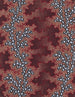 Textile pattern painting with undulating vertical garlands of beads separated by vertical bands of vermiculated motifs on a dotted background - Anonymous — artwork view
