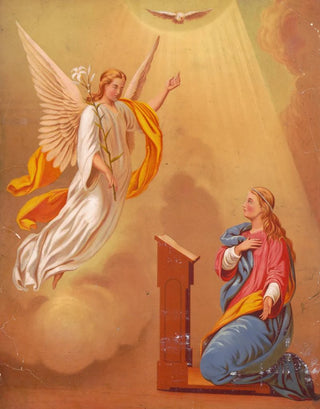 The Annunciation - Anonymous — artwork view