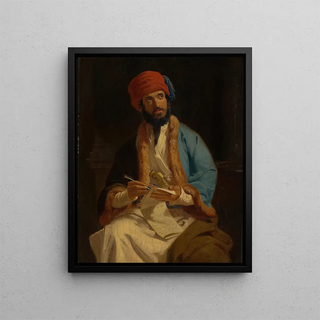 The Arab Sage - Anonymous — framed artwork on a wall