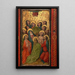 Reproduction of the painting L'Ascension - Anonymous