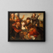 L'Appel de saint Matthieu - Anonymous — framed artwork on a wall