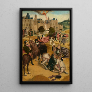The Conversion of Saint Paul - Anonymous — framed artwork on a wall