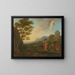 The handing over of the keys to Pierre - Anonymous — framed artwork on a wall