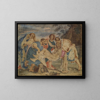 The Deposition of Christ - Anonymous — framed artwork on a wall