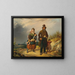 The family expelled - Anonymous — framed artwork on a wall