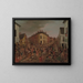 The Five Points - Anonymous — framed artwork on a wall