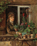 The Flower Lover - Anonymous — artwork view