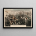 L'Illustration of the Russo-Japanese War, the capture of Chongju Fortress - Anonymous — framed artwork on a wall