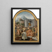 The life of Saint Apollonia - Anonymous — framed artwork on a wall