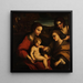The Marriage of Saint Catherine - Anonymous — framed artwork on a wall
