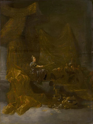 La reine de Saba devant Salomon - Anonyme — artwork view