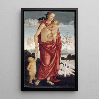 Reproduction of the painting Theological Virtues: Charity - Anonymous