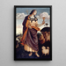 Theological Virtues: Faith - Anonymous — framed artwork on a wall