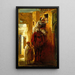 The Meeting - Anonymous — framed artwork on a wall