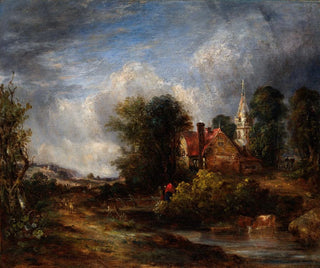 The valley farm - Anonymous — artwork view