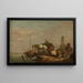 The cart - Anonymous — framed artwork on a wall