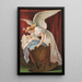 Reproduction of the painting The Angels Whisper - Anonymous