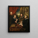 The Four Philosophers - Anonymous — framed artwork on a wall